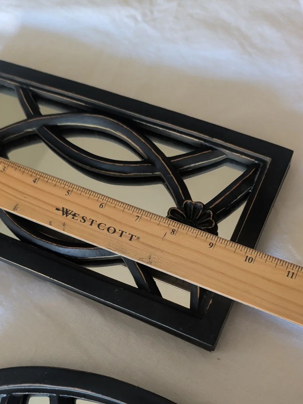 Southern Living Black Decorative Wall Mirror Set - Elegant Home Wall Decor